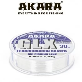 Леска монофильная Akara Glx Ice Clear 30 м