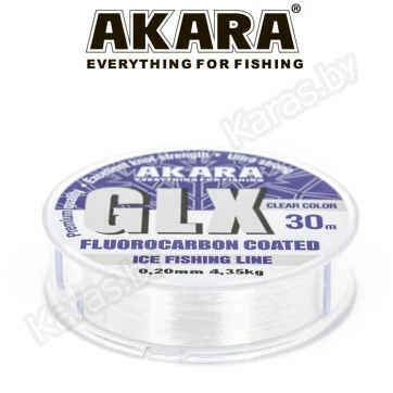 Леска монофильная Akara Glx Ice Clear 30 м