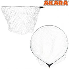 Голова подсачека Akara PF G-2 50х48 см (силиконовая сетка)