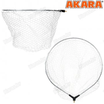 Голова подсачека Akara PF G-2 50х48 см (силиконовая сетка)