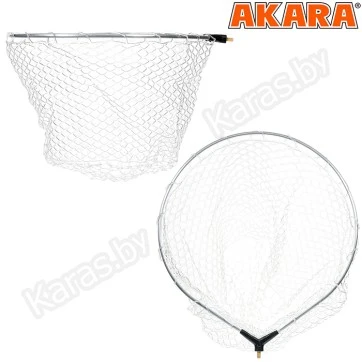 Голова подсачека Akara PF G-2 50х48 см (силиконовая сетка)