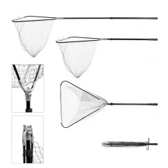 Подсачек телескопический Akara PF-4 80х80 см (230 см)