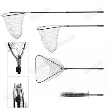 Подсачек телескопический Akara PF-3 60х60 см (220 см)