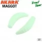 Силиконовая приманка Akara Trout Time MAGGOT 1.6" Cheese