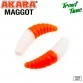 Силиконовая приманка Akara Trout Time MAGGOT 1.6" Tu-Frutti