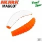 Силиконовая приманка Akara Trout Time MAGGOT 1.6" Cheese