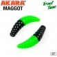 Силиконовая приманка Akara Trout Time MAGGOT 1.6" Cheese