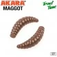 Силиконовая приманка Akara Trout Time MAGGOT 1.3" Cheese