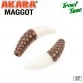 Силиконовая приманка Akara Trout Time MAGGOT 1.6" Cheese