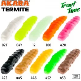 Силиконовая приманка Akara Trout Time Termite 1.5" Cheese