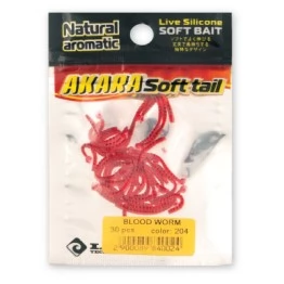 Искусственный мотыль Akara Blood Worm