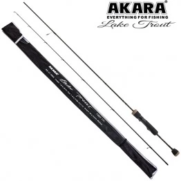 Спиннинг Akara Lake Trout UL, углеволокно, штекерный, 1.8 м, тест: 1-8 г, 68 г