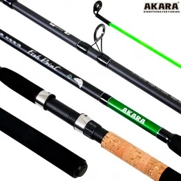 Удилище фидерное Akara L17033 Fish Point TX-20, углеволокно, 3.9 м, тест: 40-80-120 г, 370 г