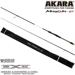 Спиннинг Akara Magista GT 902H, углеволокно, штекерный, 2.7 м, тест: 21-62 г, 189 г