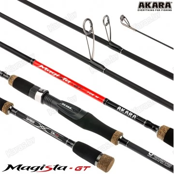 Спиннинг Akara Magista GT 902M, углеволокно, штекерный, 2.7 м, тест: 5,5-27 г, 172 г