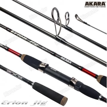 Спиннинг Akara Erion Jig M TX-30, углеволокно, штекерный, 2.48 м, тест: 10-30 г, 160 г