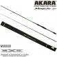 Спиннинг Akara Magista GT 822L, углеволокно, штекерный, 2.48 м, тест: 2,5-11 г, 142 г
