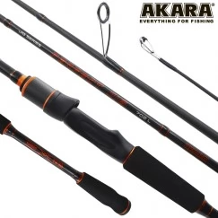 Спиннинг Akara Perfect Jig, углеволокно, 2.40 м, тест: 17-50 г, 139 г