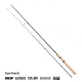 Спиннинг Akara Trout Time EL UL, углеволокно, штекерный, 1,98 м, тест: 0,5-4,5 г, 86 г