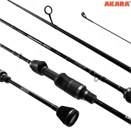Спиннинг Akara Universal Max L, углеволокно, 2.40 м, тест: 2-8 г, 100 г