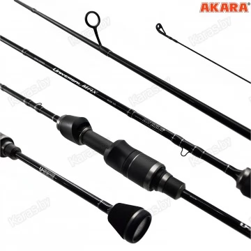 Спиннинг Akara Universal Max L, углеволокно, 2.40 м, тест: 2-8 г, 100 г