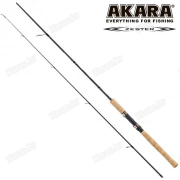 Спиннинг Akara Zester H 210, углеволокно, штекерный, 2.1 м, тест: 15-40 г, 148 г