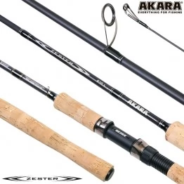 Спиннинг Akara Zester H 270, углеволокно, штекерный, 2.7 м, тест: 15-40 г, 192 г