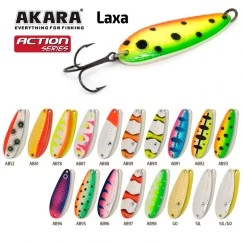 Блесна колеблющаяся Akara Action Series Laxa (70мм/24г)
