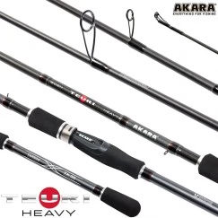 Спиннинг Akara Teuri Heavy H, углеволокно, штекерный, 2,7 м, тест: 30-80 г, 186 г