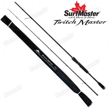 Спиннинг Surf Master Twich Master MH, углепластик, штекерный, 1,98 м, тест: 10,5-28 г, 116 г
