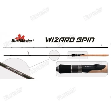 Спиннинг Surf Master SP1123 Wizard Spin 842MMF HMC, углепластик, штекерный, 2,54 м, тест: 5,5-17,5 г, 140 г