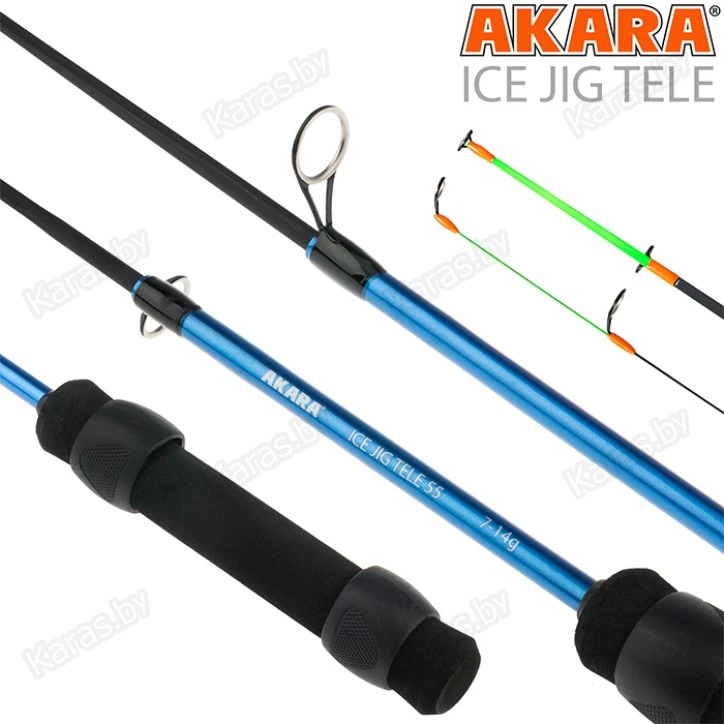 Зимняя удочка Akara Ice Jig Tele, тест: 5-14, 55 см