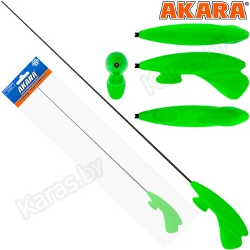 Зимняя удочка Akara Lucky Punch RHC-M-G, тест: 3-15 г, длина 39 см