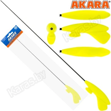 Зимняя удочка Akara Lucky Punch RHC-L-Y, тест: 2-8 г, длина 39 см