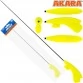 Зимняя удочка Akara Lucky Punch RHC-M-Y, тест: 3-15 г, длина 39 см