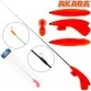 Зимняя удочка Akara RHS-G3R-R, тест: 1.5-5 г, длина 39 см