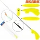 Зимняя удочка Akara RHS-G3R-Y, тест: 1.5-5 г, длина 39 см