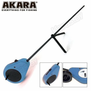 Зимняя удочка с кнопкой тормоза Akara SK-B