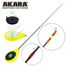Зимняя удочка Akara Ice Pro SP-1C-BL, тест: 1-8 г, длина 35 см