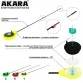Зимняя удочка Akara Ice Pro SPZ-R тест: 0.5-6, 26 см