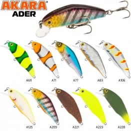 Воблер Akara Ader 55S (5.5 гр)