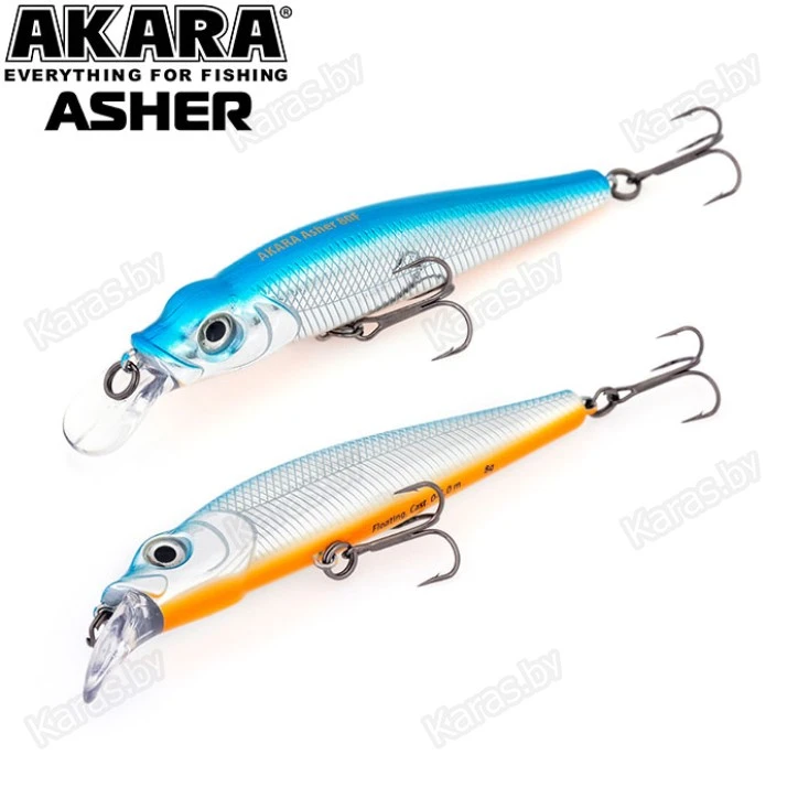 Воблер Akara Asher 80F (8 гр)