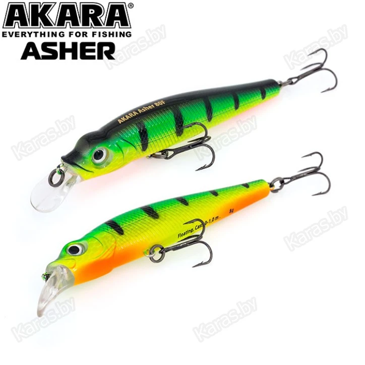 Воблер Akara Asher 80F (8 гр)