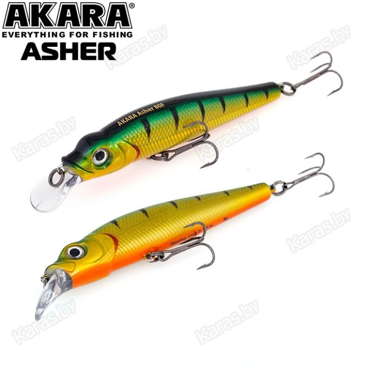 Воблер Akara Asher 80F (8 гр)