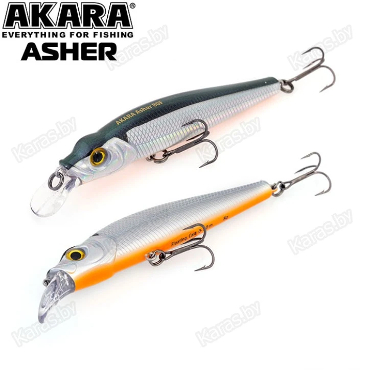 Воблер Akara Asher 80F (8 гр)