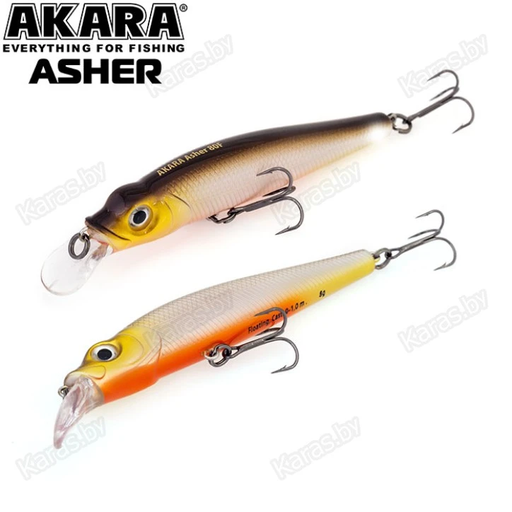 Воблер Akara Asher 80F (8 гр)