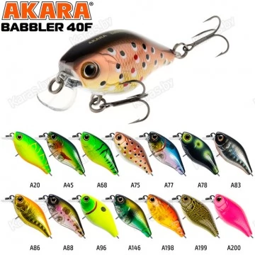 Воблер Akara Babbler 40F (3 гр)