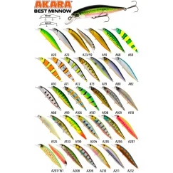 Воблер Akara Best Minnow 110SP (17 гр)