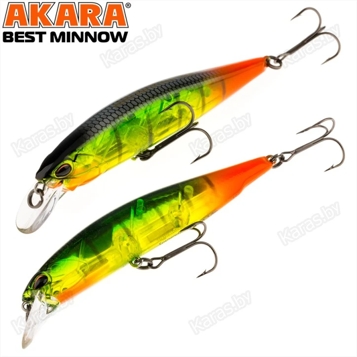 Воблер Akara Best Minnow 100SP (15 гр)