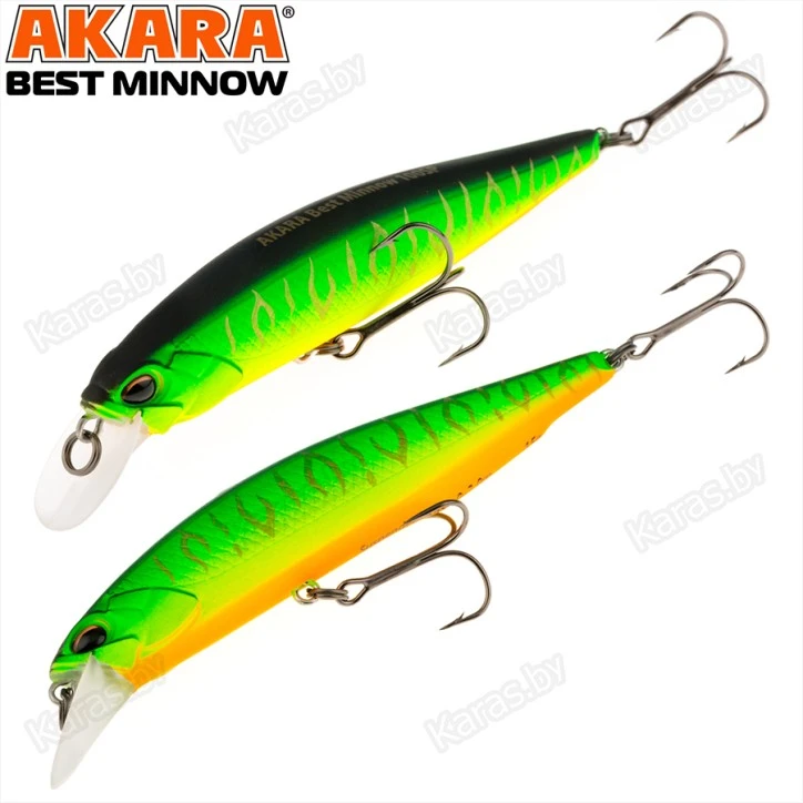 Воблер Akara Best Minnow 100SP (15 гр)